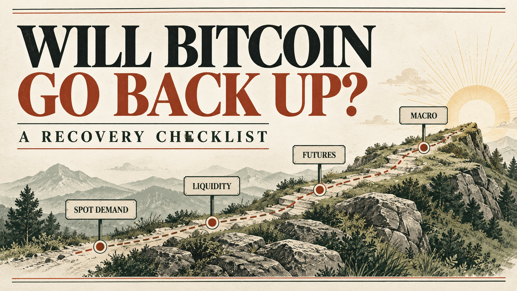 比特币 (BTC) 2026 年会回升吗？如何区分真正的复苏与空头回补反弹