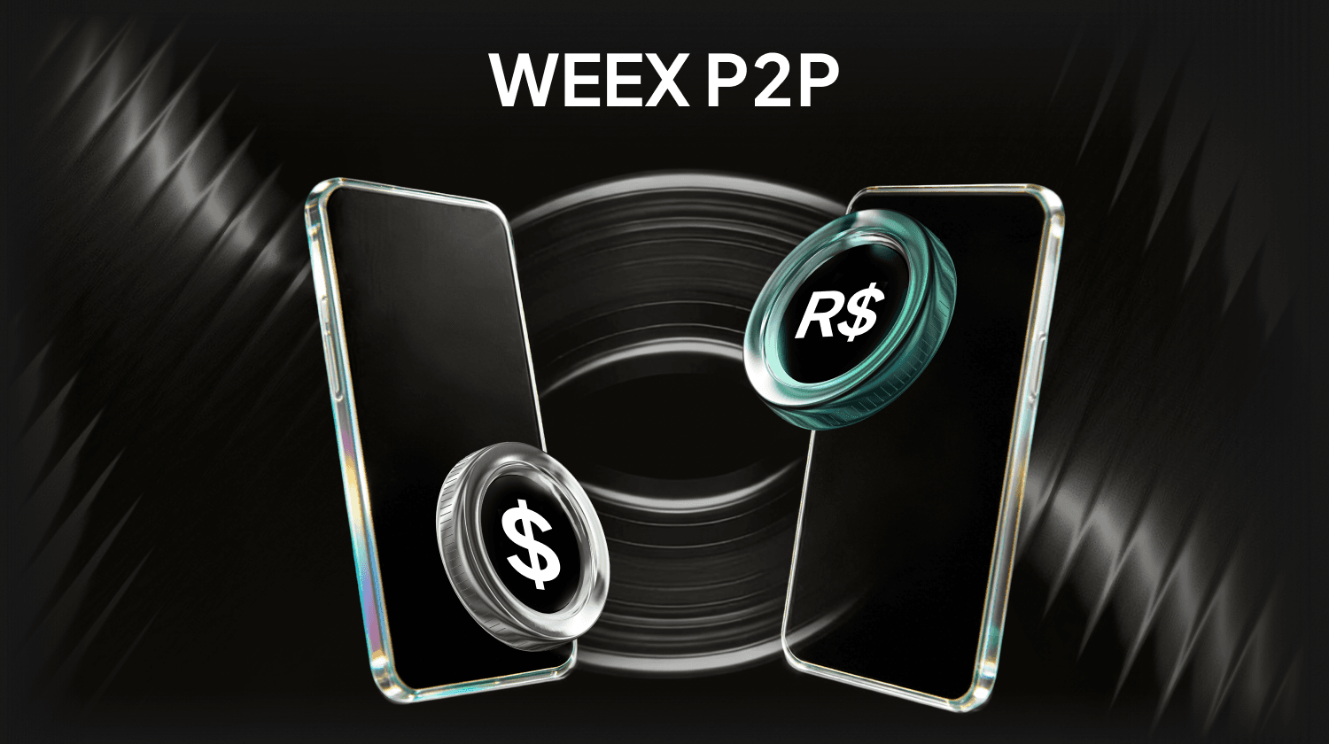 在 WEEX P2P 使用 Pix 購買 USDC – 0 手續費及 24/7 BRL 廣告