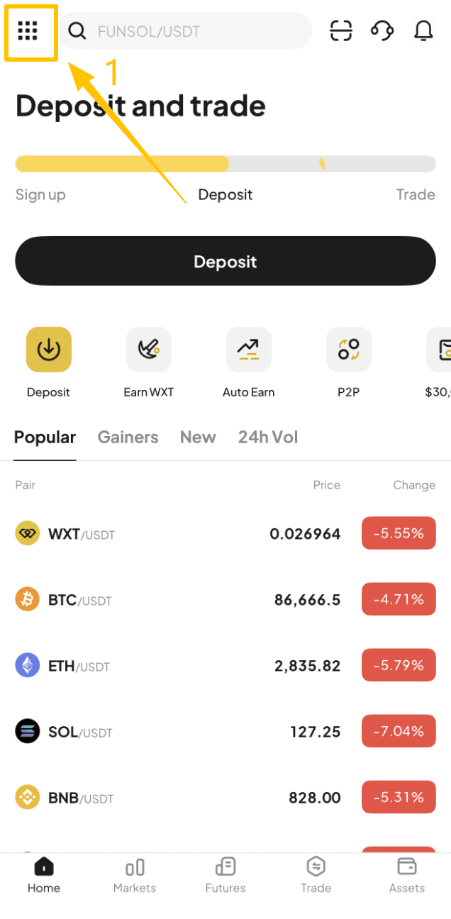 透過應用查找您的WEEX用戶ID 步驟3-1.png