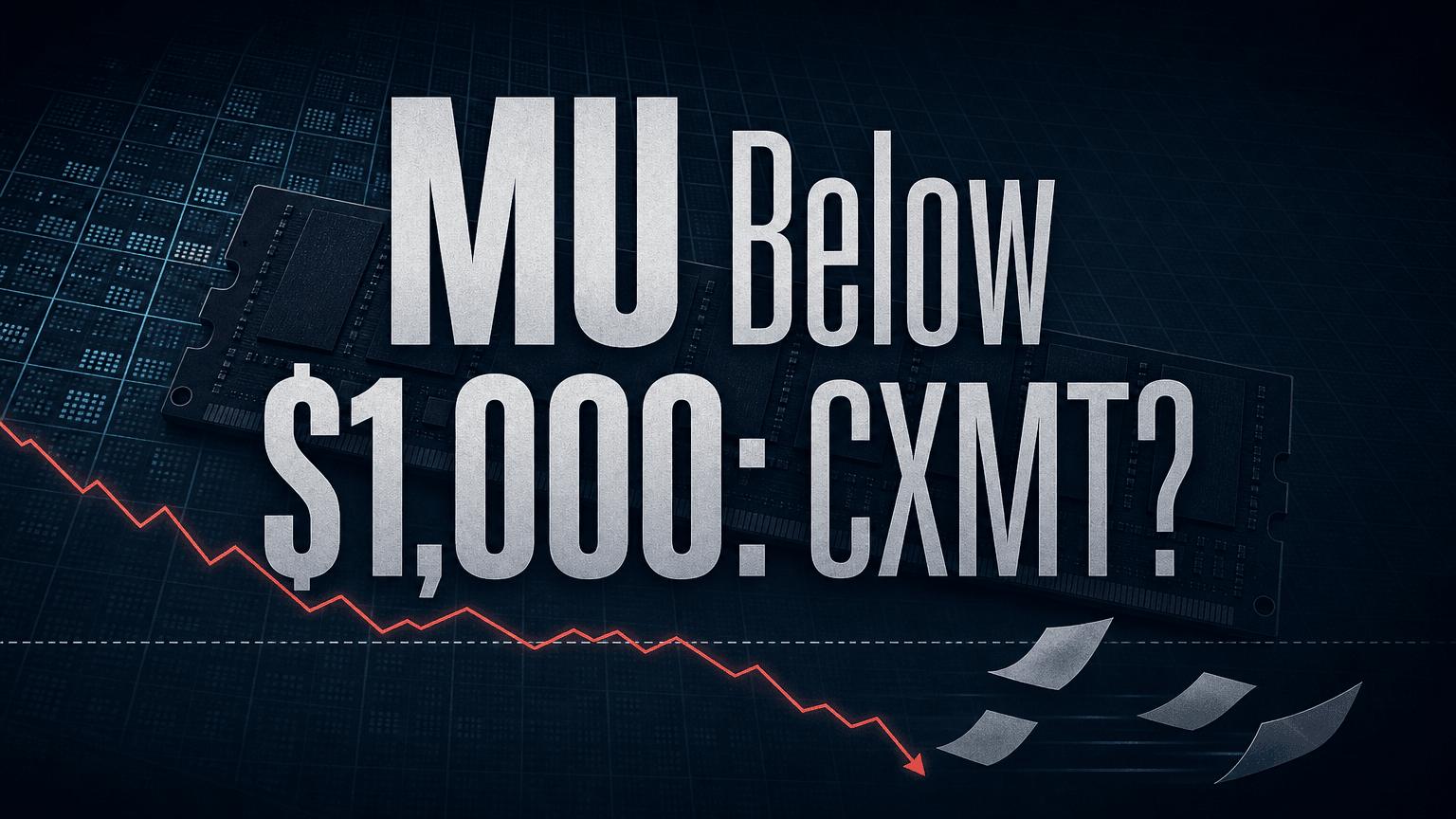 MU Stock Falls Below src=