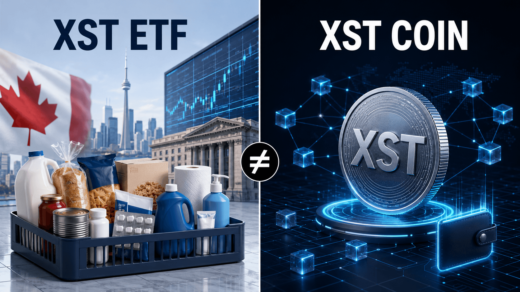 XST ETF 与 XST Coin(XSolut):别把这两种完全不同的资产混为一谈