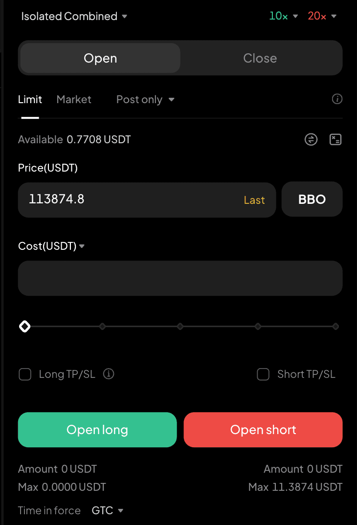 WEEX launches BBO Order(Best Bid Offer)